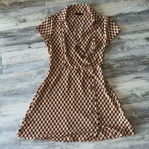 Printed kenedik Dress